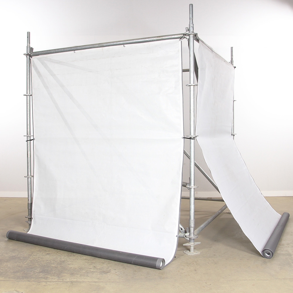 Banner Mesh - Black-White (8x2m)
