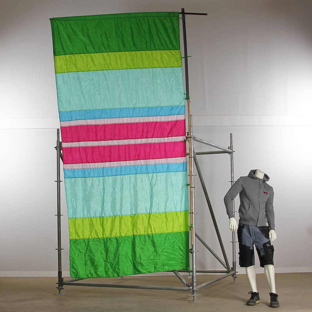 Hippie Flag - Green Three