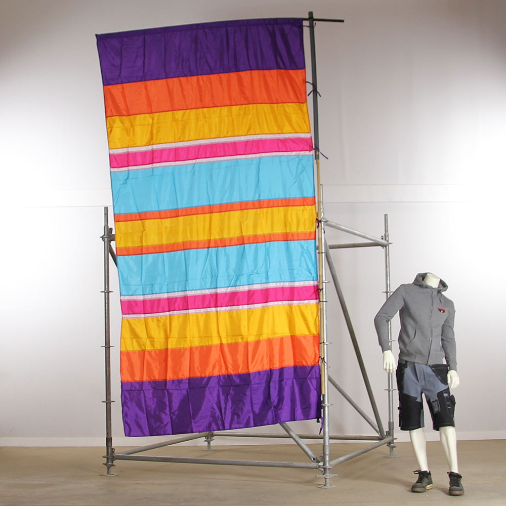 Hippie Flag - Purple Four
