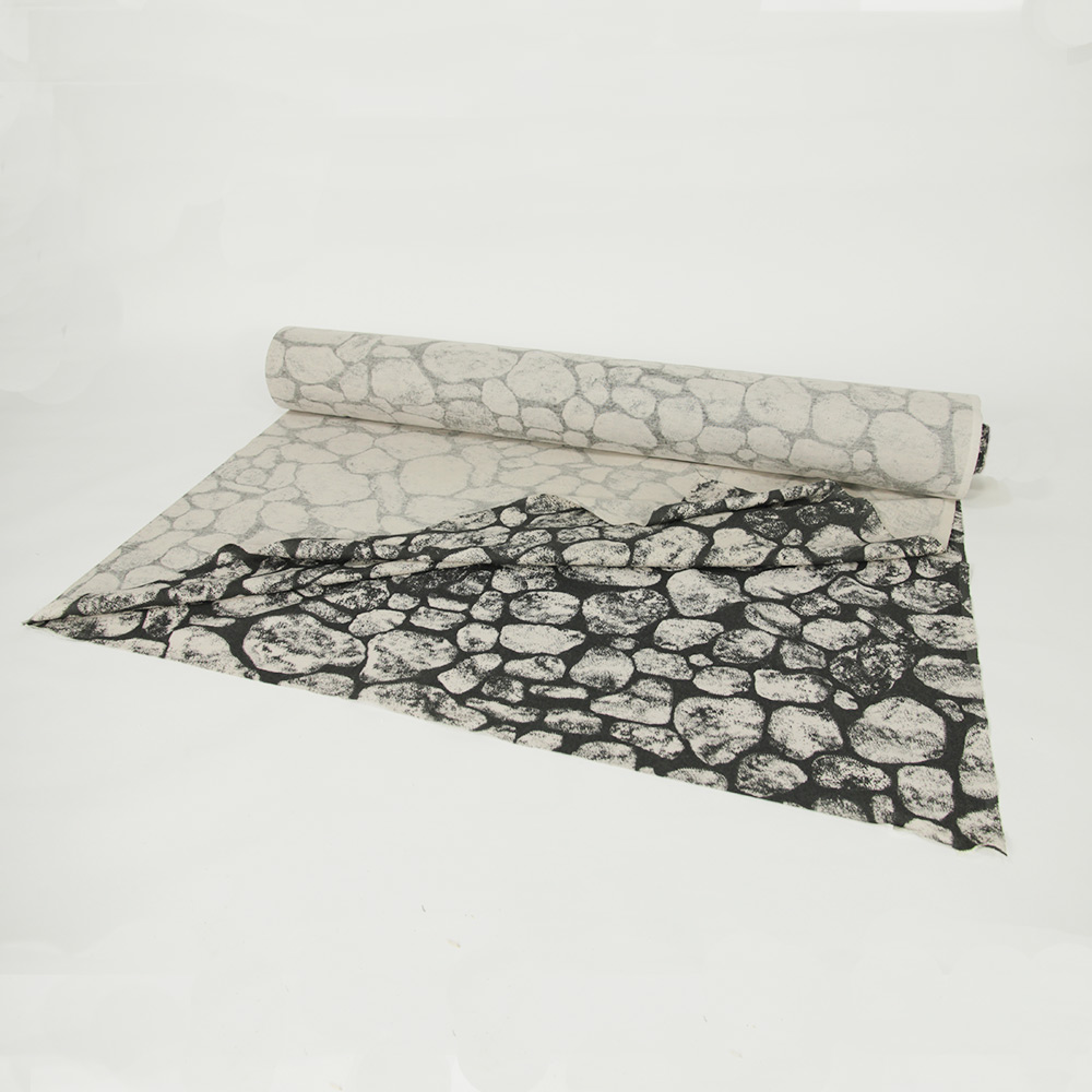 Printfabric Boulder Grey