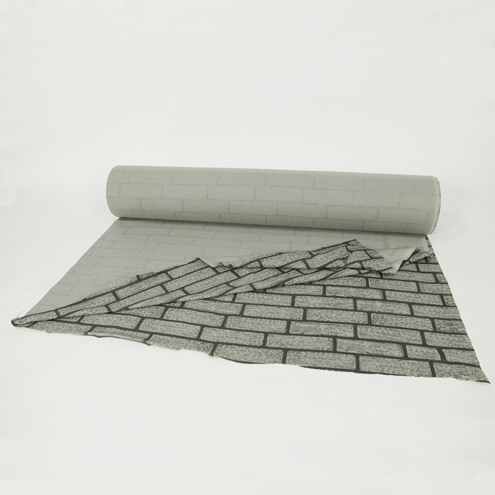 Printfabric Brick Grey