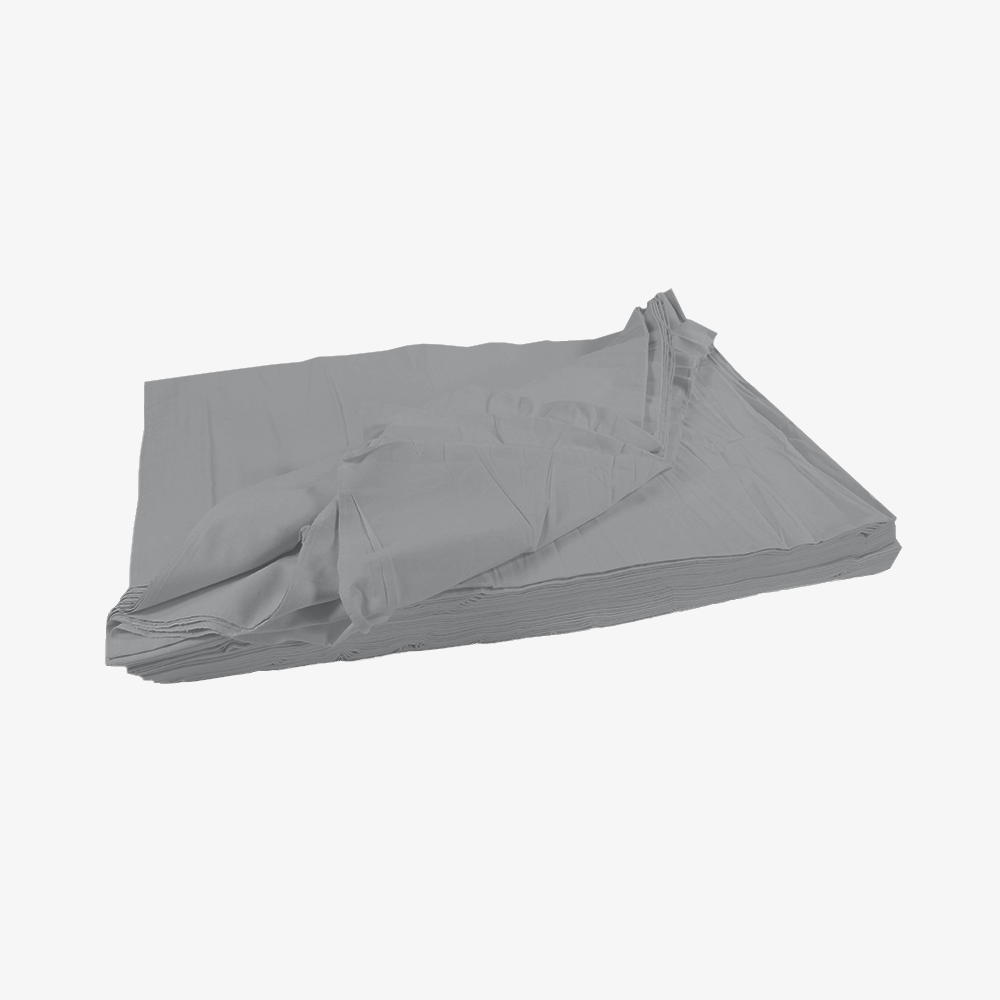 154 Flanel Grey Middle 130cm (60mtr)