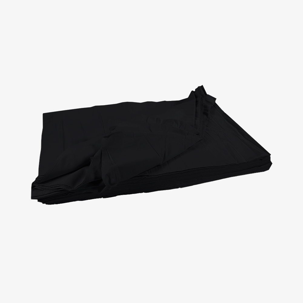 170 Flanel Black 130cm (60mtr)