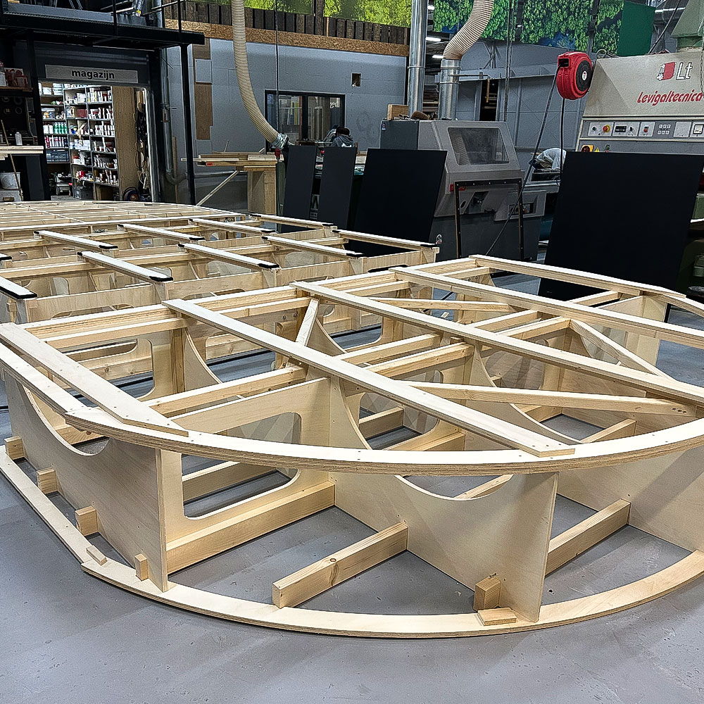 Prefab: podium voor Tino Martin is in de maak